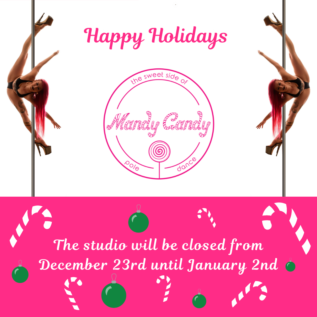 Merry Christmas and happy New Year Mandy Candy's Pole Dance Studio