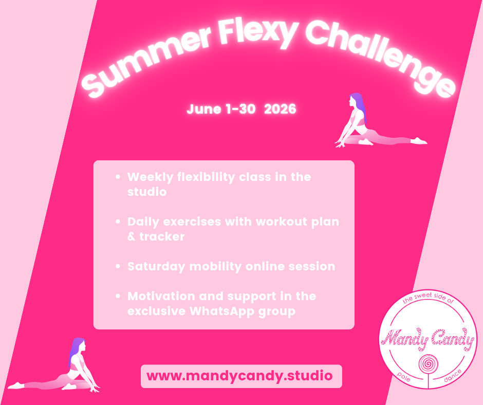 Summer Flexy Challenge 2026 Mandy Candy's Pole Dance Studio